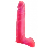 Розовая насадка-фаллос для трусиков Harness - 16,5 см. - LOVETOY (А-Полимер) - купить с доставкой в Мурманске