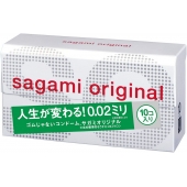 Ультратонкие презервативы Sagami Original 0.02 - 10 шт. - Sagami - купить с доставкой в Мурманске
