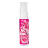 Интимный гель на водной основе Tutti-Frutti Bubble Gum - 30 гр. - Биоритм - купить с доставкой в Мурманске
