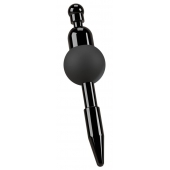 Черный уретральный вибростимулятор Vibrating Penis Plug - Orion - купить с доставкой в Мурманске