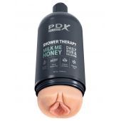 Телесный мастурбатор-вагина Shower Therapy Milk Me Honey - Pipedream - в Мурманске купить с доставкой