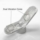Белый мастурбатор Tenga Flip Zero Gravity с вибрацией - Tenga - в Мурманске купить с доставкой