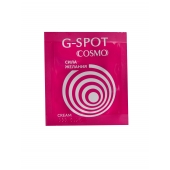 Стимулирующий интимный крем для женщин Cosmo G-spot - 2 гр. - Биоритм - купить с доставкой в Мурманске