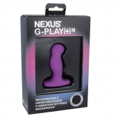 Фиолетовая вибровтулка Nexus G-Play+ M - Nexus Range - в Мурманске купить с доставкой