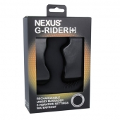 Черный вибромассажер простаты Nexus G-Rider+ - 12,6 см. - Nexus Range - в Мурманске купить с доставкой