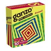 Микс-набор из 30 презервативов Ganzo Mixed - Ganzo - купить с доставкой в Мурманске