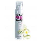 Массажная хрустящая пенка Tickle My Body Monoi с ароматом моной - 150 мл. - Love to Love - купить с доставкой в Мурманске