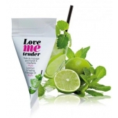 Съедобное согревающее массажное масло Love Me Tender Mojito с ароматом мохито - 10 мл. - Love to Love - купить с доставкой в Мурманске