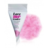 Съедобное согревающее массажное масло Love Me Tender Cotton Candy с ароматом сладкой ваты - 10 мл. - Love to Love - купить с доставкой в Мурманске
