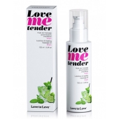 Съедобное согревающее массажное масло Love Me Tender Mojito с ароматом мохито - 100 мл. - Love to Love - купить с доставкой в Мурманске