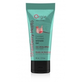 Съедобный интимный гель Orgie Lube Tube Cocktail Strawberry Mojito - 50 мл. - ORGIE - купить с доставкой в Мурманске