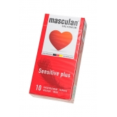 Презервативы Masculan Sensitive plus - 10 шт. - Masculan - купить с доставкой в Мурманске