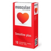 Презервативы Masculan Sensitive plus - 10 шт. - Masculan - купить с доставкой в Мурманске