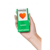 Презервативы анатомической формы Masculan Anatomic - 10 шт. - Masculan - купить с доставкой в Мурманске