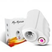 Белый вибромастурбатор Mini Masturbator - Silicone Toys - в Мурманске купить с доставкой