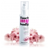 Силиконовый лубрикант 2-в-1 Touch My Body с ароматом вишнёвого цвета - 100 мл. - Love to Love - купить с доставкой в Мурманске