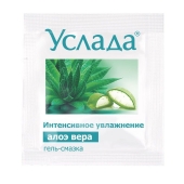 Гель-смазка «Услада с алоэ» - 3 гр. - Биоритм - купить с доставкой в Мурманске