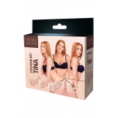 Набор из 3 мастурбаторов The Girl Next Door Tina - Dream Toys - в Мурманске купить с доставкой