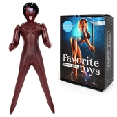 Темнокожая секс-кукла Шарлиз с 3 рабочими отверстиями - Erowoman-Eroman - в Мурманске купить с доставкой
