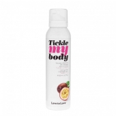 Массажная хрустящая пенка Tickle my body с ароматом маракуйи - 150 мл. - Love to Love - купить с доставкой в Мурманске
