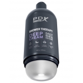 Мастурбатор в бутылке Shower Therapy Deep Cream - Pipedream - в Мурманске купить с доставкой