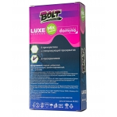 Набор презервативов Bolt Condoms - Luxe - купить с доставкой в Мурманске