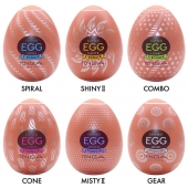 Набор из 6 мастурбаторов-яиц Tenga Egg Variety Pack V - Tenga - в Мурманске купить с доставкой