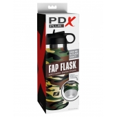 Мастурбатор в камуфляжной колбе Fap Flask - Pipedream - в Мурманске купить с доставкой