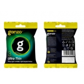 Ультратонкие презервативы Ganzo Ultra thin в мягкой упаковке - 3 шт. - Ganzo - купить с доставкой в Мурманске