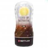 Прозрачный текстурированный мастурбатор Vacuum Cup Masturbator Stellar - Baile - в Мурманске купить с доставкой