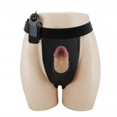 Полый вибрострапон на регулируемых трусиках Draven - 17,5 см. - Baile - купить с доставкой в Мурманске