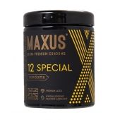 Презервативы с точками и рёбрами MAXUS Special - 12 шт. - Maxus - купить с доставкой в Мурманске
