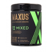 Презервативы MAXUS Mixed - 12 шт. - Maxus - купить с доставкой в Мурманске