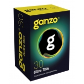 Супертонкие презервативы Ganzo Ultra thin - 30 шт. - Ganzo - купить с доставкой в Мурманске