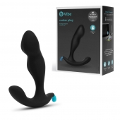 Черный утяжеленный анальный стимулятор Rocker Plug - 12 см. - b-Vibe - в Мурманске купить с доставкой