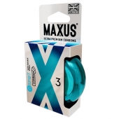 Презервативы Maxus G spot с двойной спиралью - 3 шт. - Maxus - купить с доставкой в Мурманске