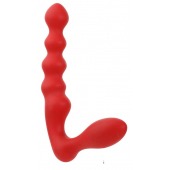 Красный силиконовый стимулятор PURRFECT SILICONE - 19 см. - Dream Toys