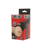 Нежный мастурбатор-ротик REALSTUFF 5INCH MASTURBATOR BJ - Dream Toys - в Мурманске купить с доставкой