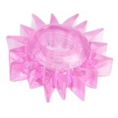 Розовое эрекционное кольцо - Toyfa Basic - в Мурманске купить с доставкой