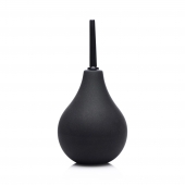 Черный анальный душ Thin Tip Enema Bulb - XR Brands - купить с доставкой в Мурманске