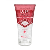 Интимный гель-смазка на водной основе Lubrimax Magic Strawberry - 75 мл. - ИнтелБИО - купить с доставкой в Мурманске