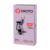 Презервативы OKOTO Mega Mix - 12 шт. - Sitabella - купить с доставкой в Мурманске