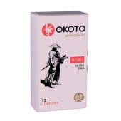 Тонкие презервативы OKOTO Ultra Thin - 12 шт. - Sitabella - купить с доставкой в Мурманске