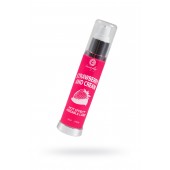 Массажное масло 2-в-1 с разогревающим эффектом и вкусом клубники со сливками - 50 мл. - Secret Play - купить с доставкой в Мурманске