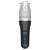 Автоматический мастурбатор Oral Sex Masturbator с функциями ротации, вибрации и фрикций - Secwell - в Мурманске купить с доставкой