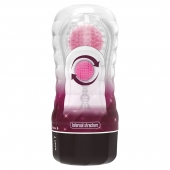 Прозрачный текстурированный мастурбатор Vacuum Cup Masturbator Black Hole - Baile - в Мурманске купить с доставкой