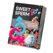 Шипучие таблетки для мужчин Sweet Sperm для изменения вкуса спермы (4 шт. по 0,5 гр.) - Капиталпродукт - купить с доставкой в Мурманске