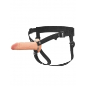 Полый страпон на ремнях 6’’ Hollow Silicone Strap-on - Pipedream - купить с доставкой в Мурманске