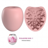 Розовый мастурбатор-яйцо Pleasure Egg I - Baile - в Мурманске купить с доставкой