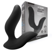 Черный вибромассажер простаты 3,5’’ Curve P-spot Massager - 12 см. - Erokay - в Мурманске купить с доставкой